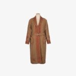 handmade chitrali chugha – traditional pure wool overcoat – artisan crafted long winter robe (shuqa) with embroidery