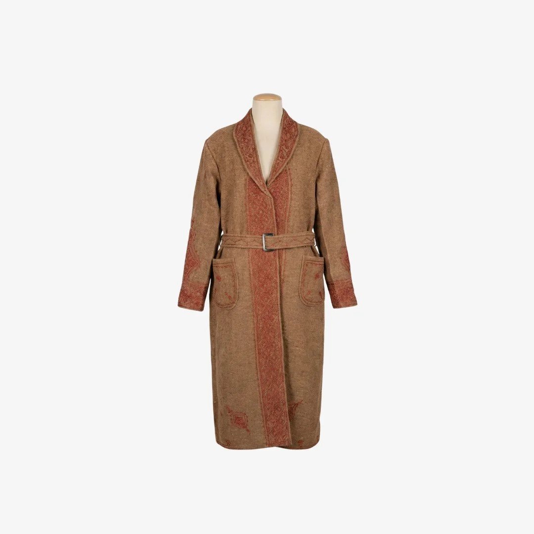 Handmade Chitrali Chugha – Traditional Pure Wool Overcoat.